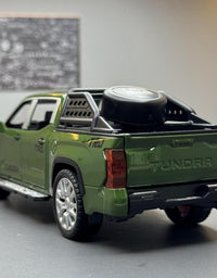 Toyota Tundra Diecast Alloy Car Model 1:24 Scale With Light And Music
