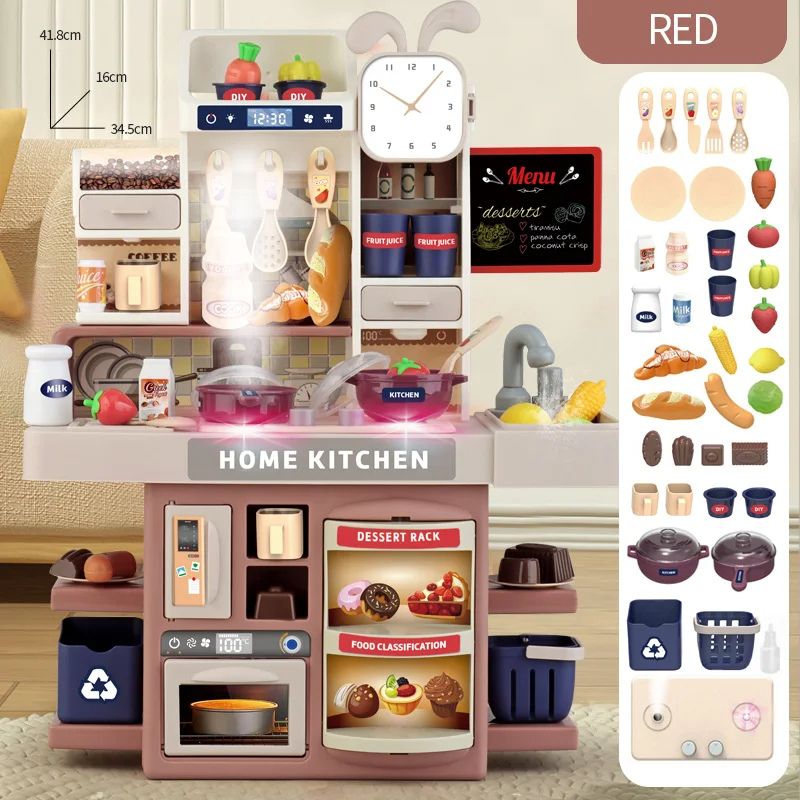 Dream Home Kitchen Set With Accessories And Light