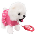 Interactive Remote Control Walking Plush Toy Dog Realistic Wagging Tail