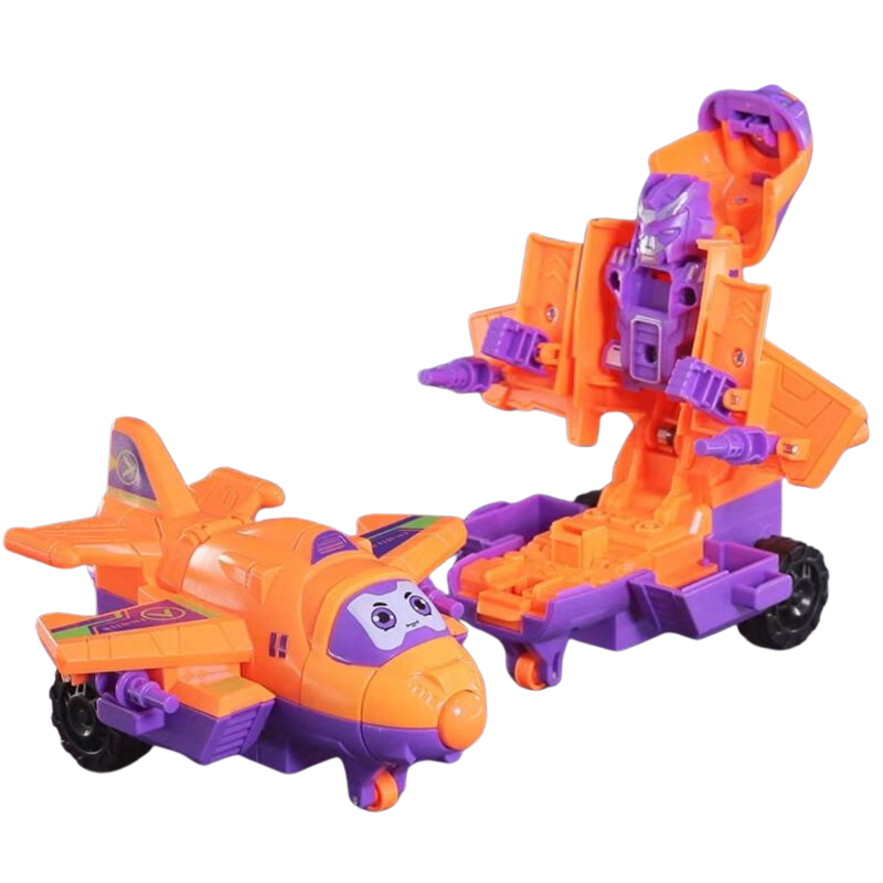 Transformer Robot Aeroplane Toy For Kids - Assorted