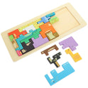 Creative 3D Wooden Animal Puzzle Fun & Entertainment