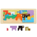 Creative 3D Wooden Animal Puzzle Fun & Entertainment