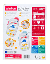 Winfun - Cute Baby Selfie Phone Toy For Kids (0767/0767G)
