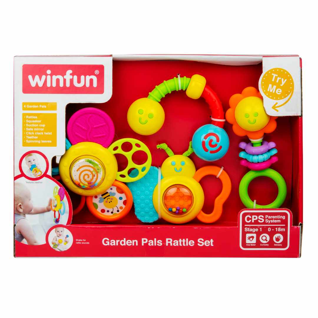 Winfun - Garden Pals Rattle Set