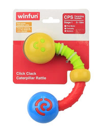 Winfun - Click Clack Caterpillar Rattle
