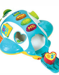 Winfun - Soft Pull Along  Learning Plane Toy For Kids (1505)
