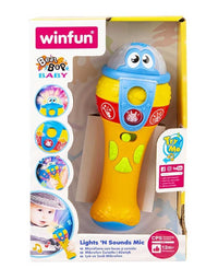 Winfun - Cute Eletric Musical Mic Toy For Kids (1803)
