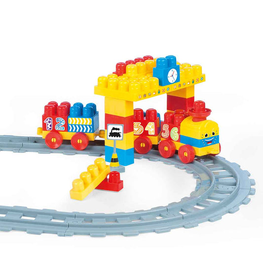 DOLU - Train Set 58 Pcs Blocks