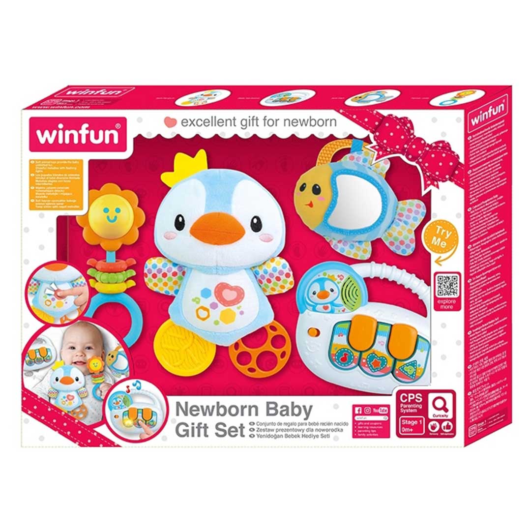 Winfun Toddler Gift Set For New Born Baby (3036)
