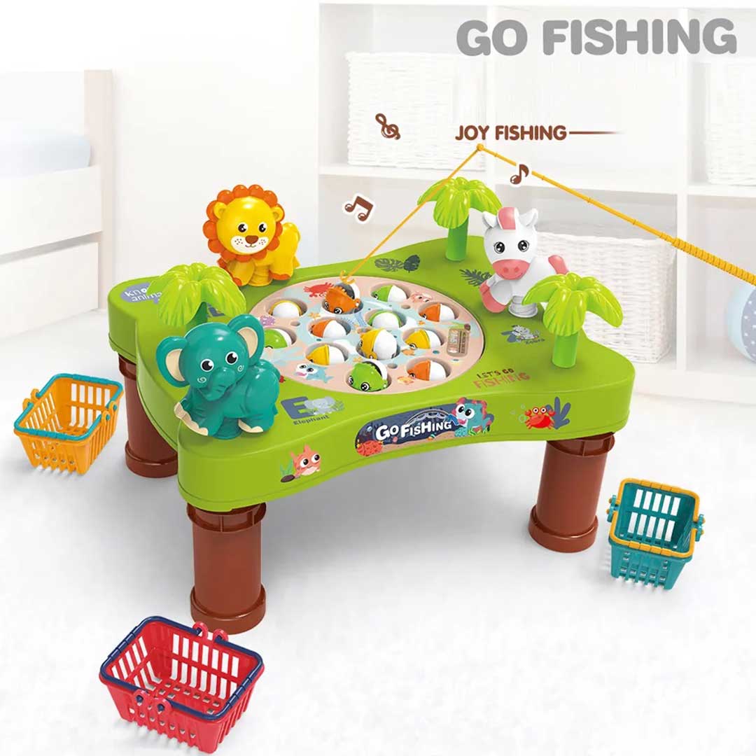 Zoo Fishing Game