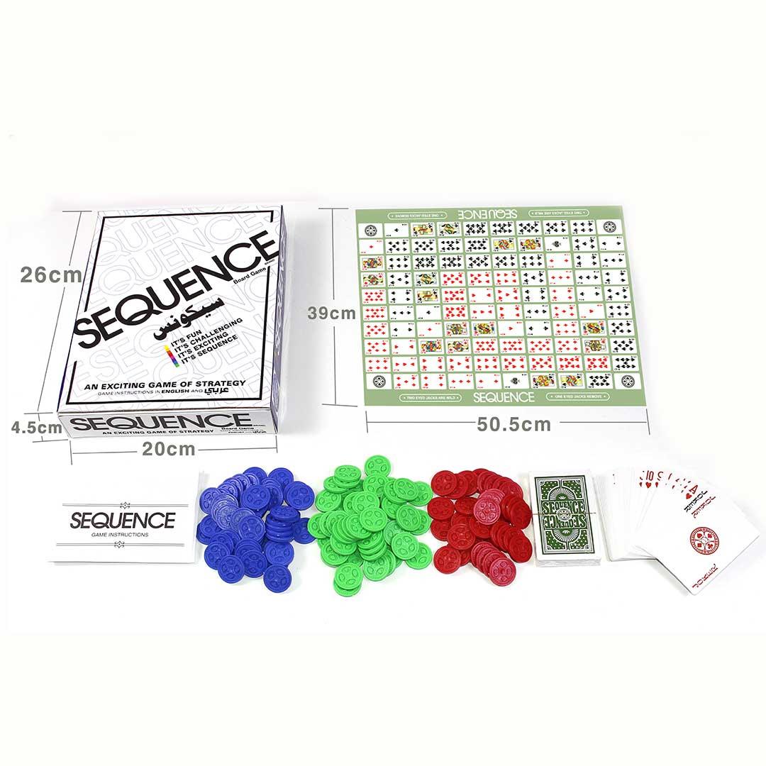 Sequence Board Game – Toygenix.pk