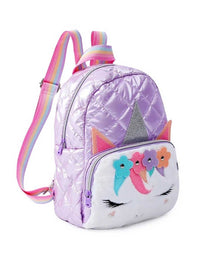 Unicorn Plush Fiber Backpack
