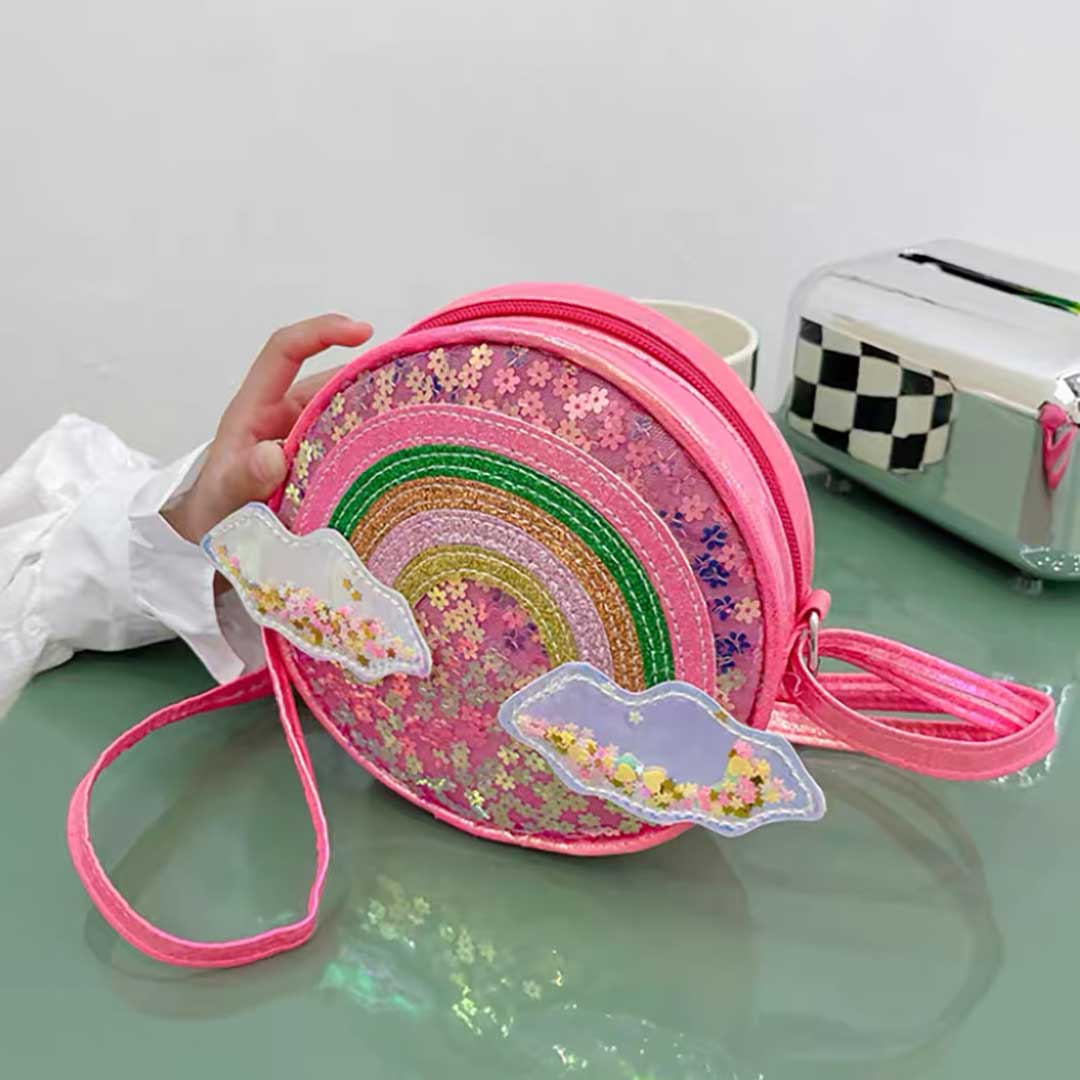 Rainbow Cross Body Handbag