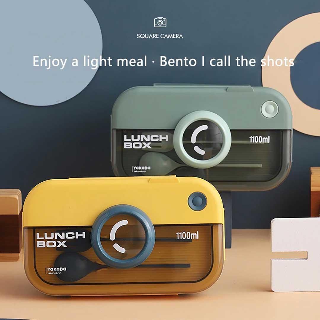 Camera Shape Bento Lunch Box Creative Lunch Containers for Kids ...