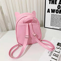 Unicorn Face Leather Backpack