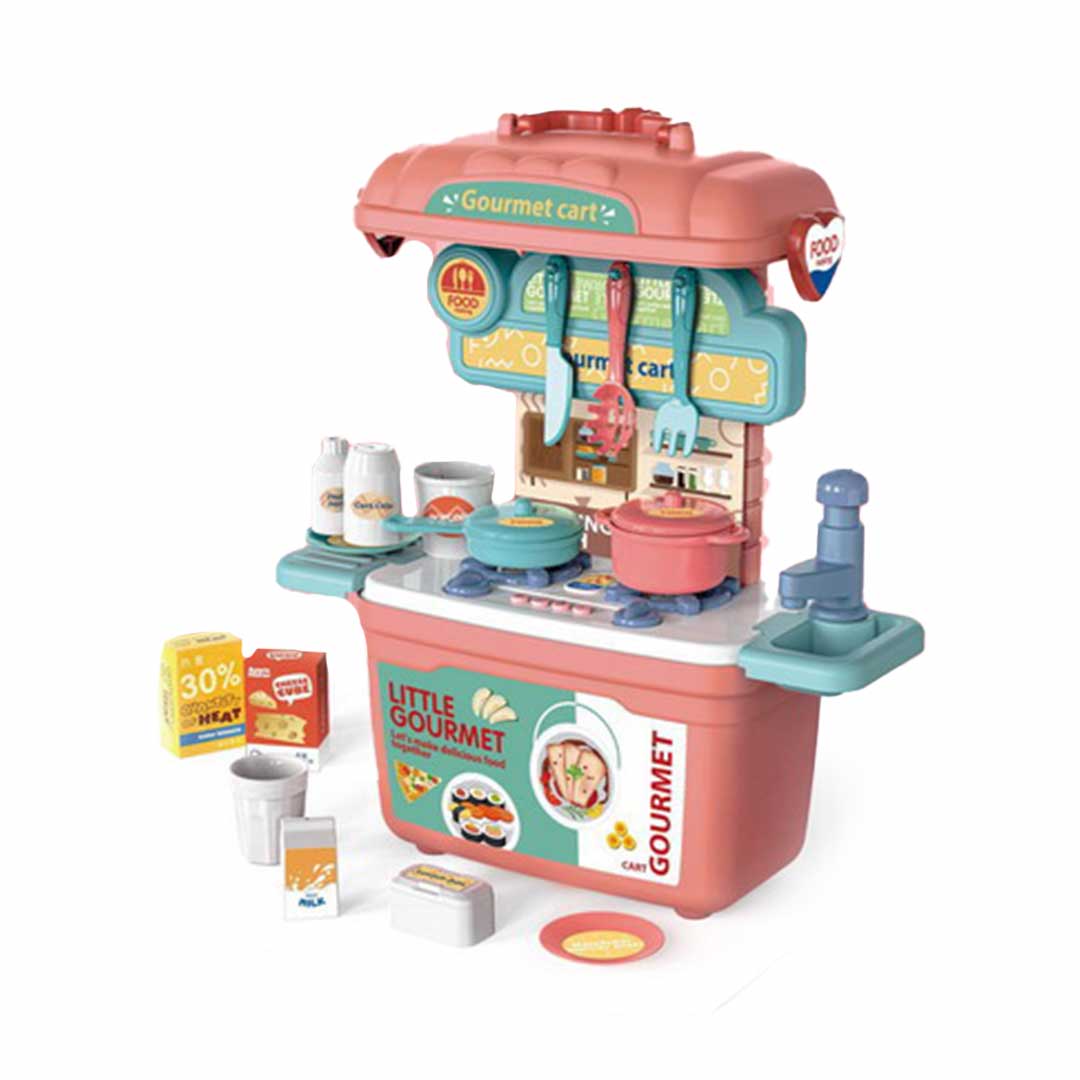 Gourmet Portable Kitchen Set For Kids 31pcs