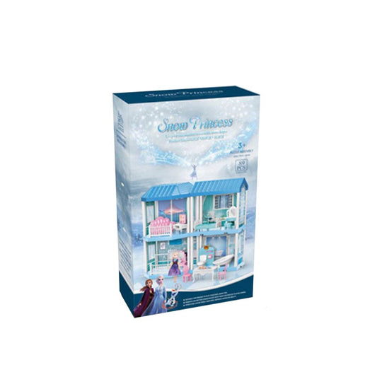 Snow Princess Doll House 92Pcs