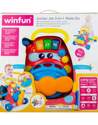 Winfun - Junior Jet 2-in-1 Ride-On
