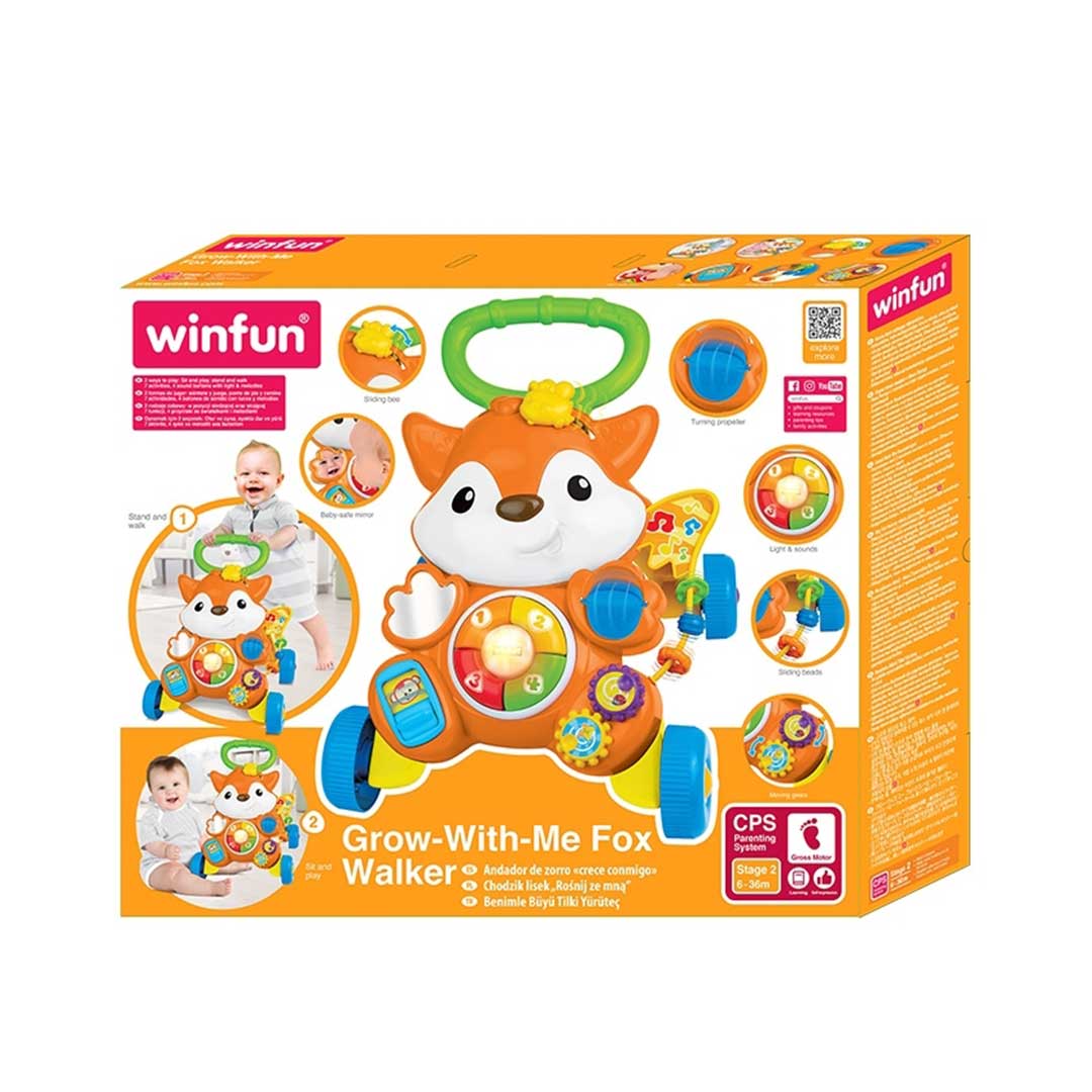 Winfun - Grow-With-Me Fox Walker For Kids (0878)