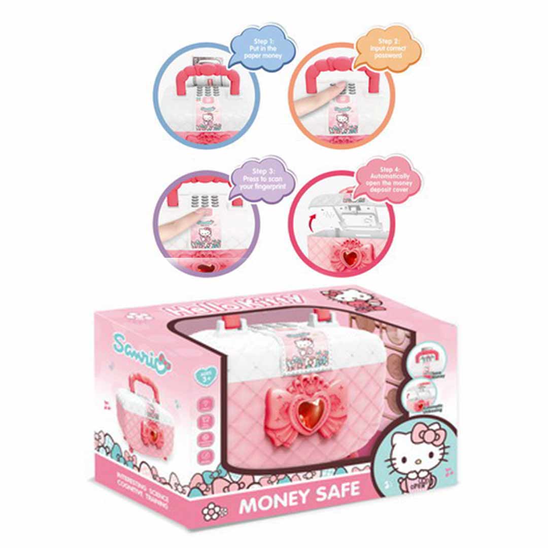 Hello Kitty Finger Scanner Money Safe