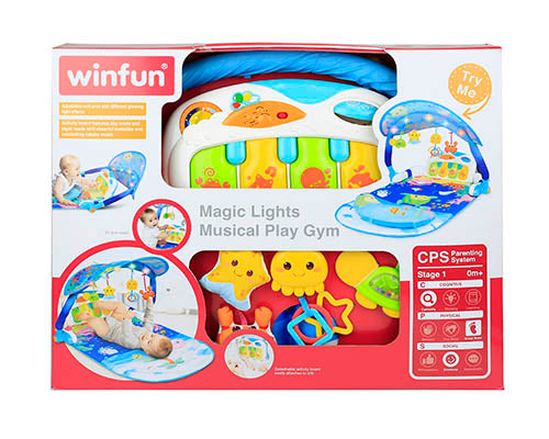 Winfun - Cute Musical Baby Playmat For Kids (0860)