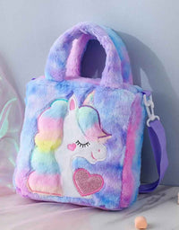 Unicorn Plush Handbag
