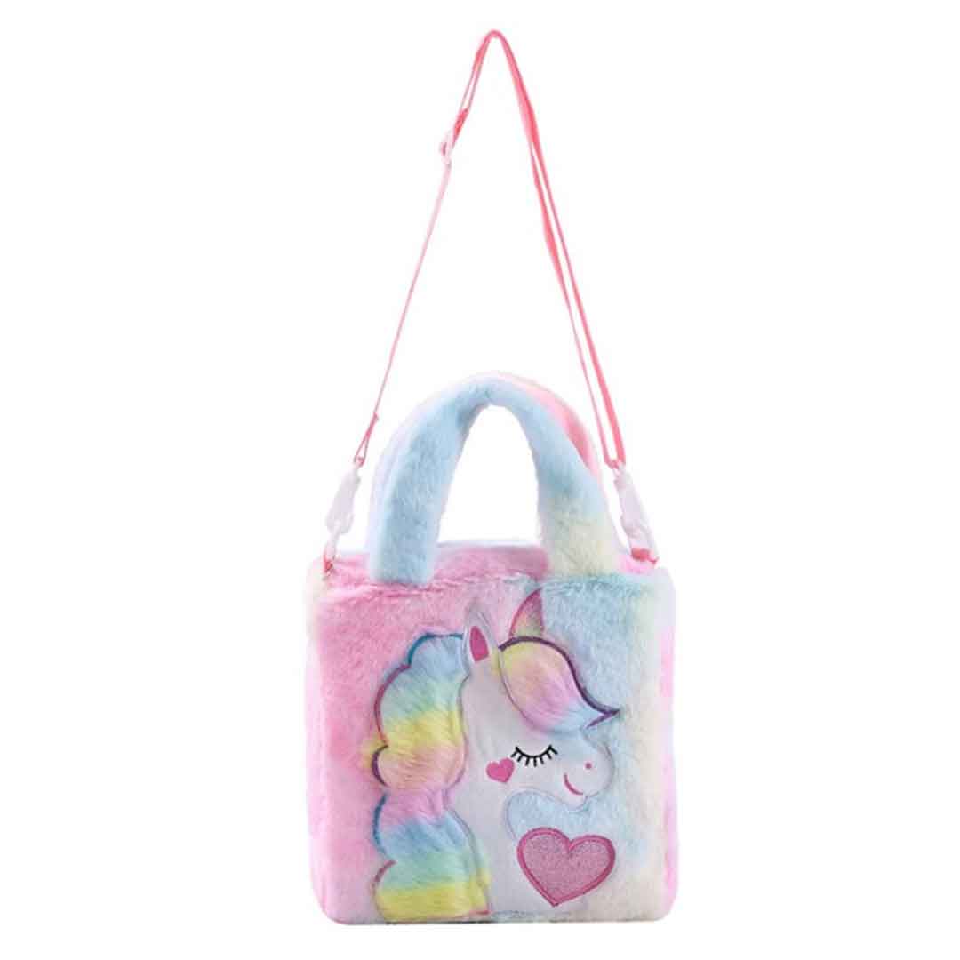 Unicorn Plush Handbag