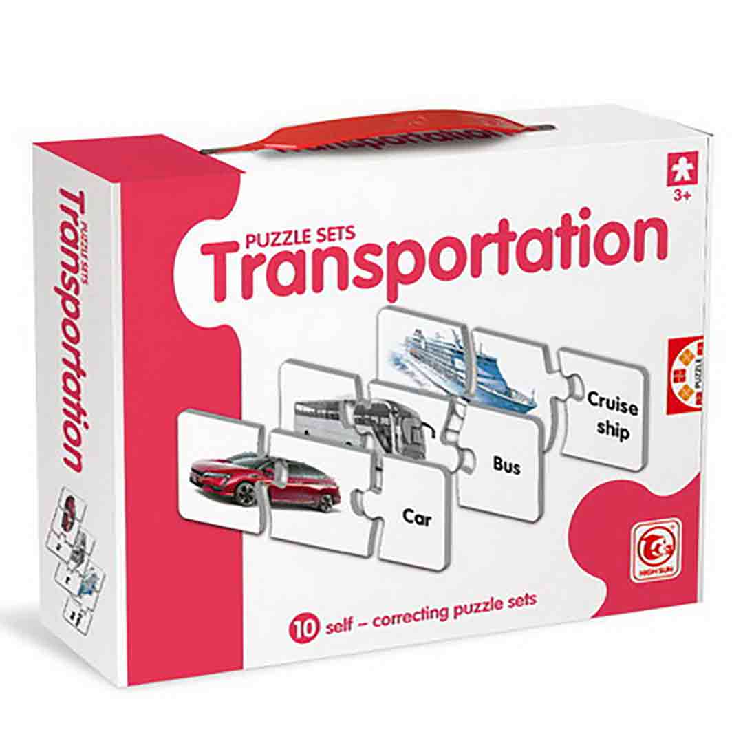 Transportation Puzzle Set