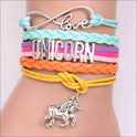 Unicorn Multi Layered Bracelet