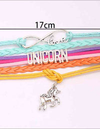 Unicorn Multi Layered Bracelet
